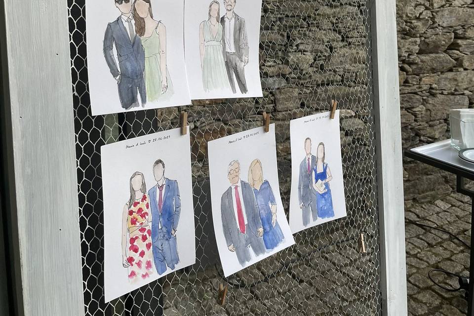 Ilustração ao vivo