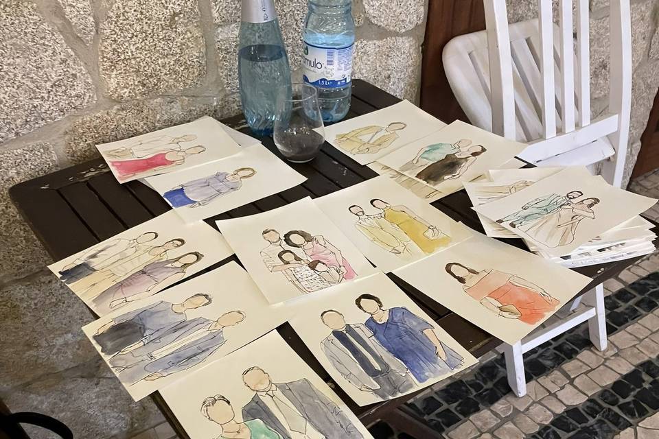 Ilustração ao vivo