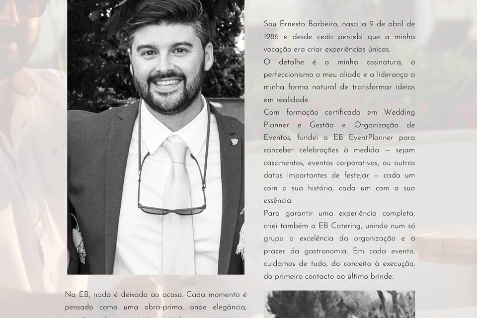 O rosto da Eb EventPlanner