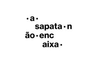 A sapata não encaixa logo