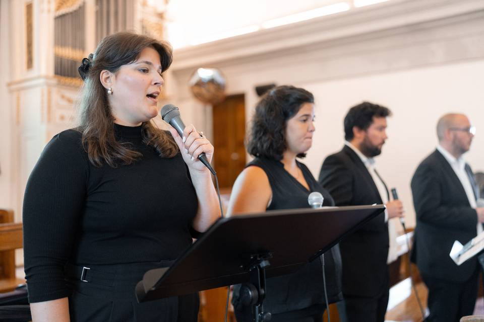 Quarteto de vozes