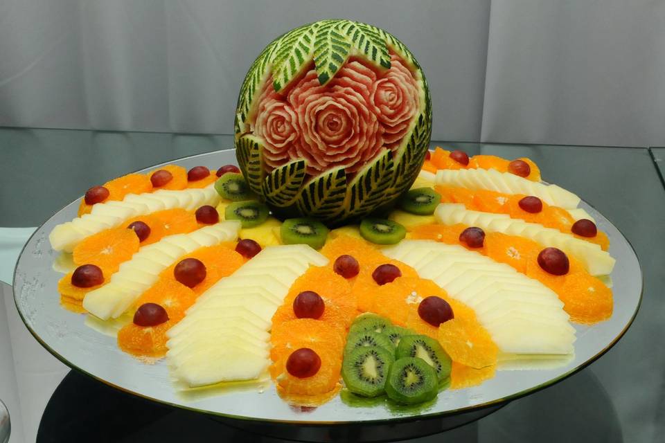 Fruta decorada