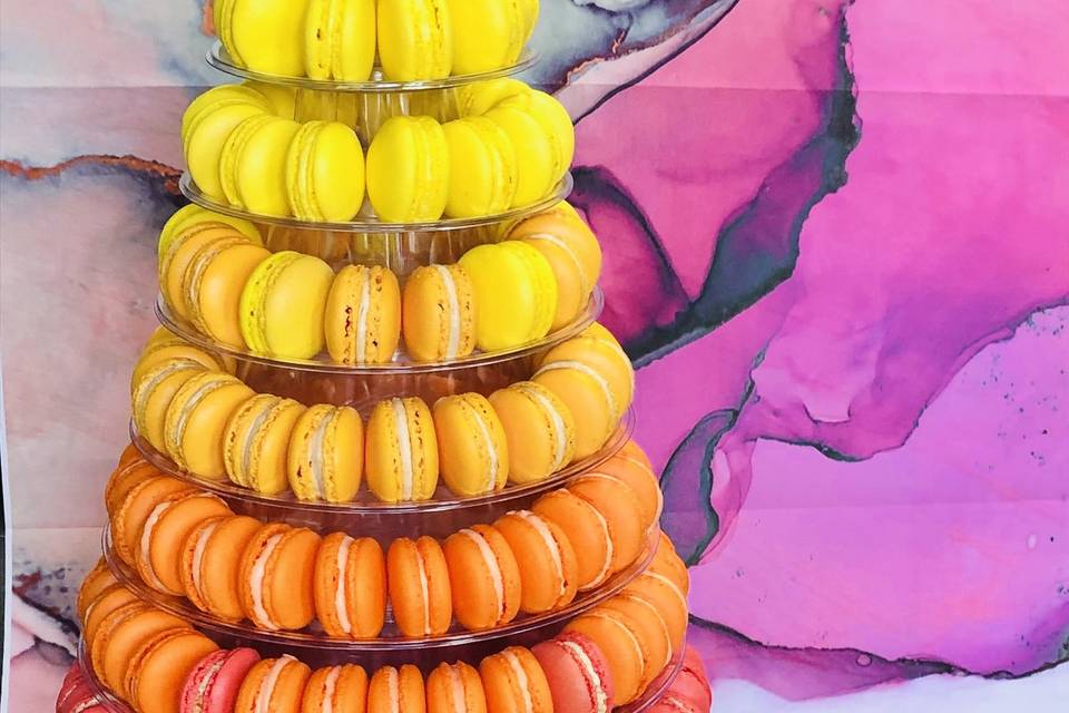 Torre de macarons