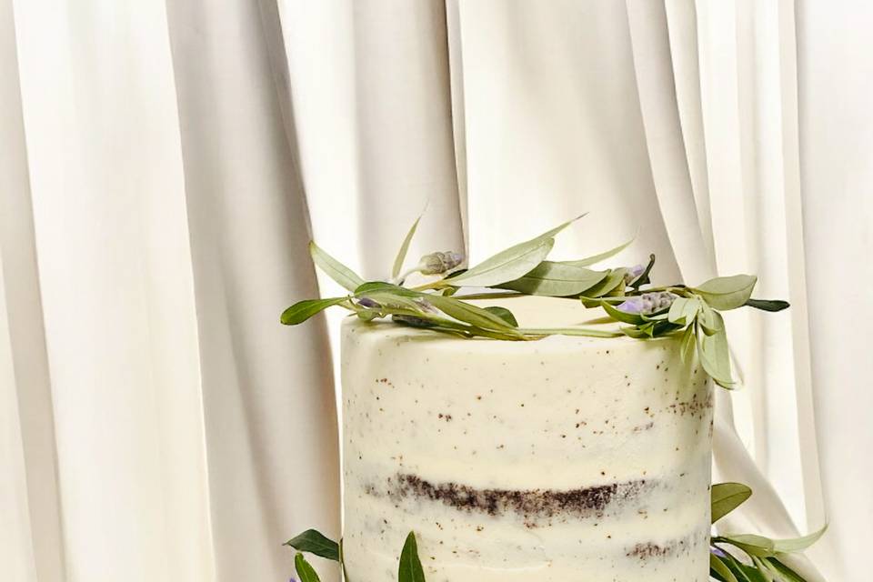 Lavender-Olive Tree Cake
