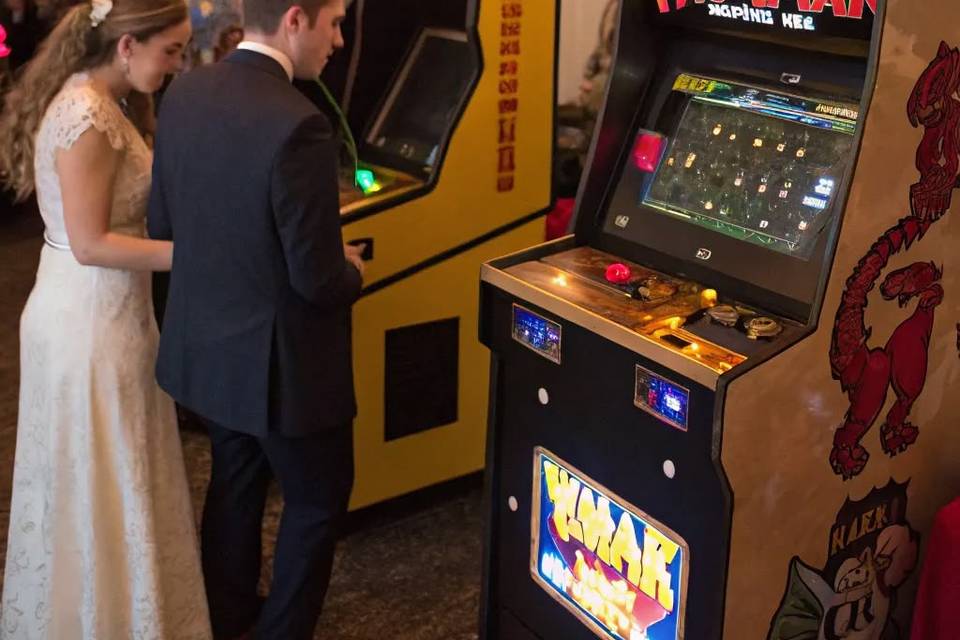 As nossas máquinas de arcade