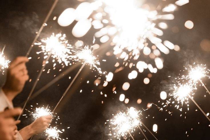 Os nossos sparklers
