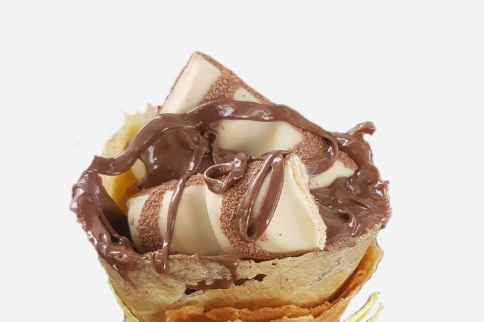 Cone Nutella et Kinder Bueno