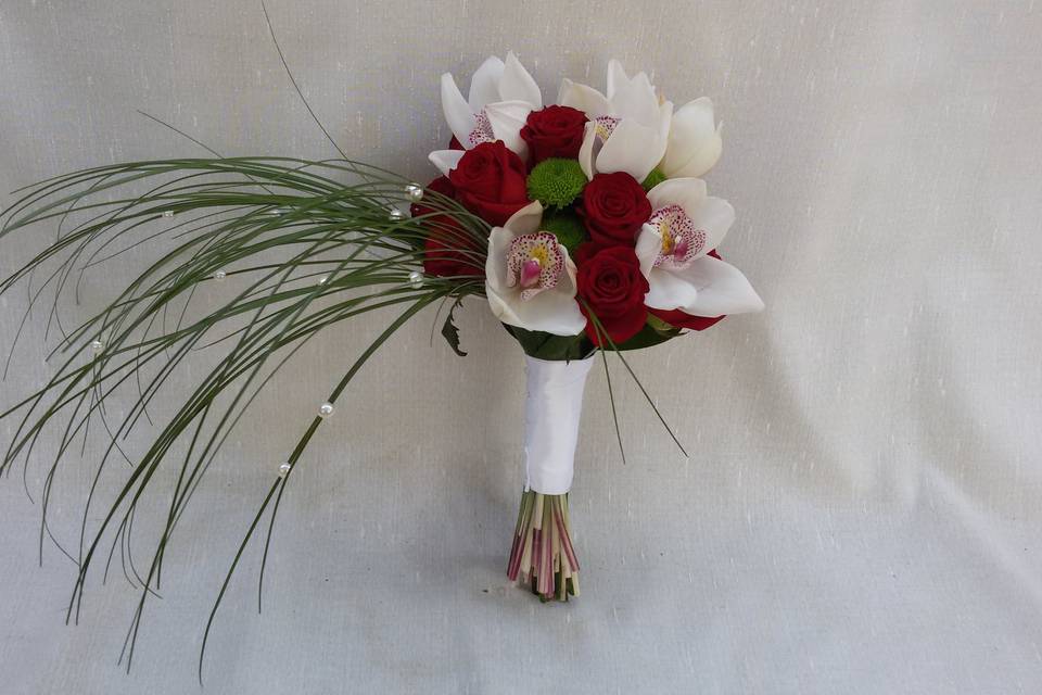Bouquet de noiva com orquideas