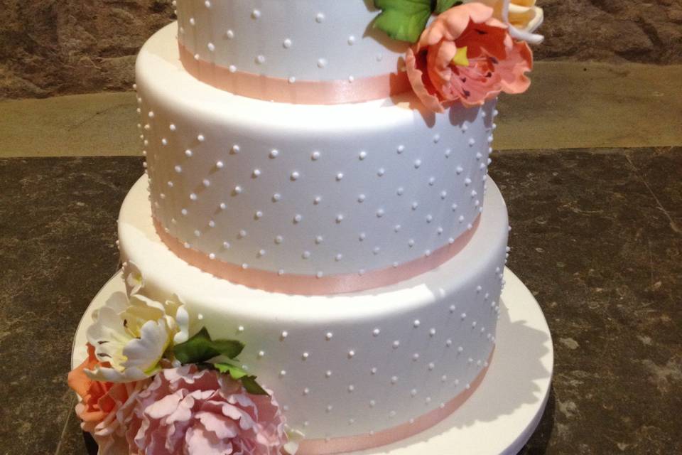 Wedding Rose Cake