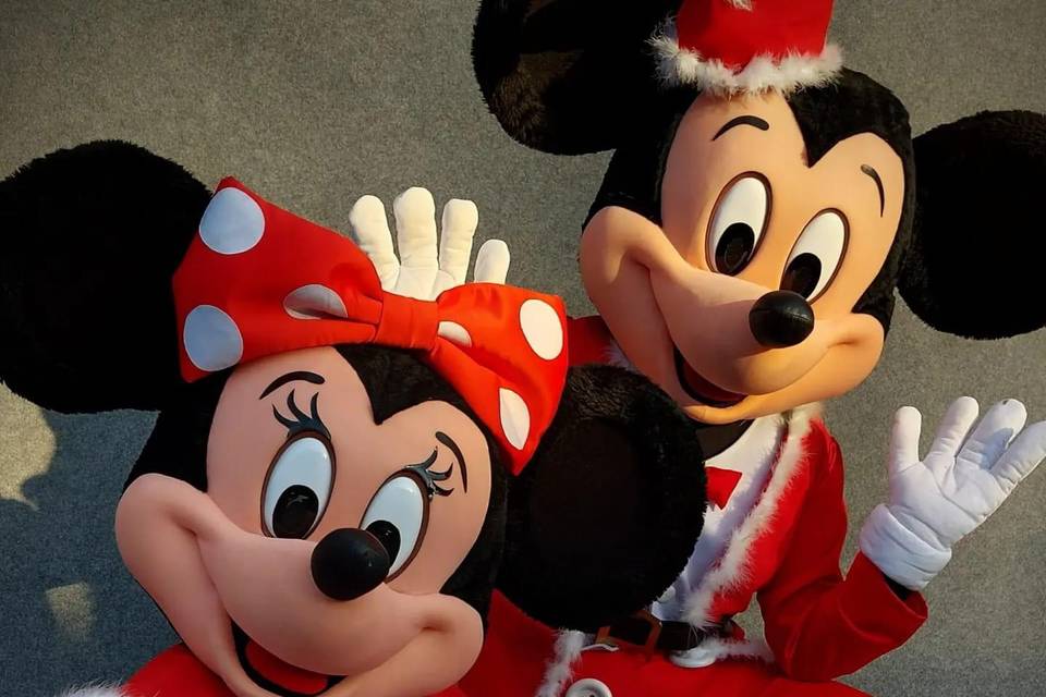 Mascotes Mickey & Minnie