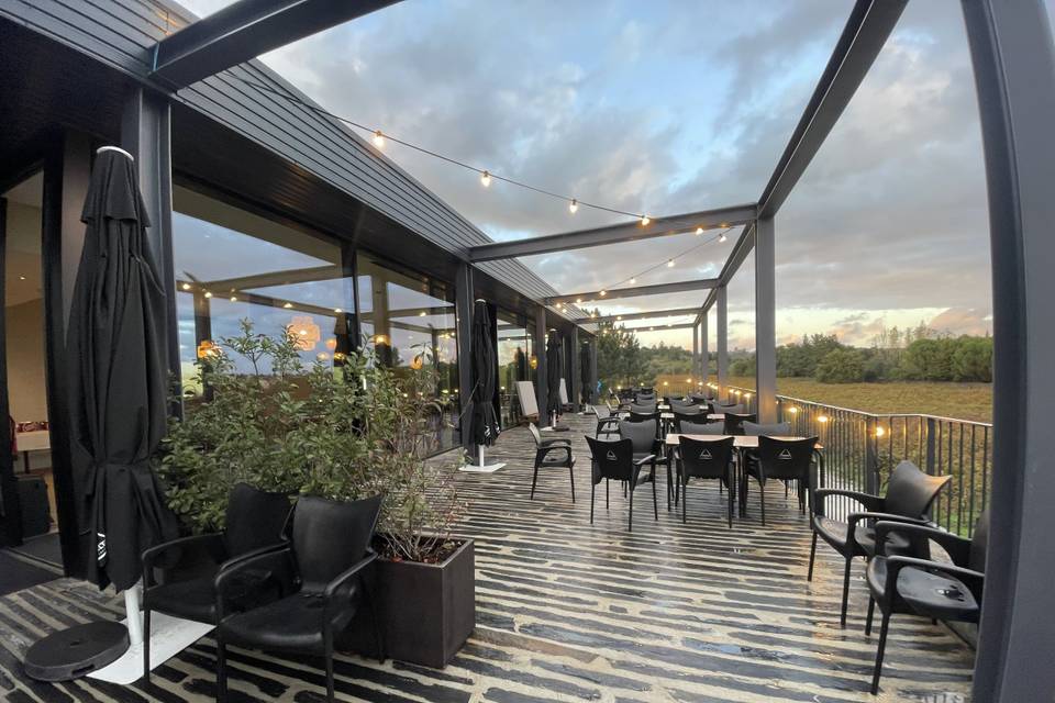 Varanda sobre a vinha