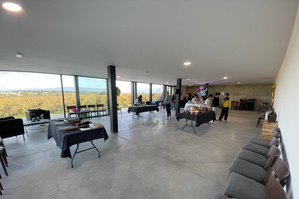 Salão para pista de dança