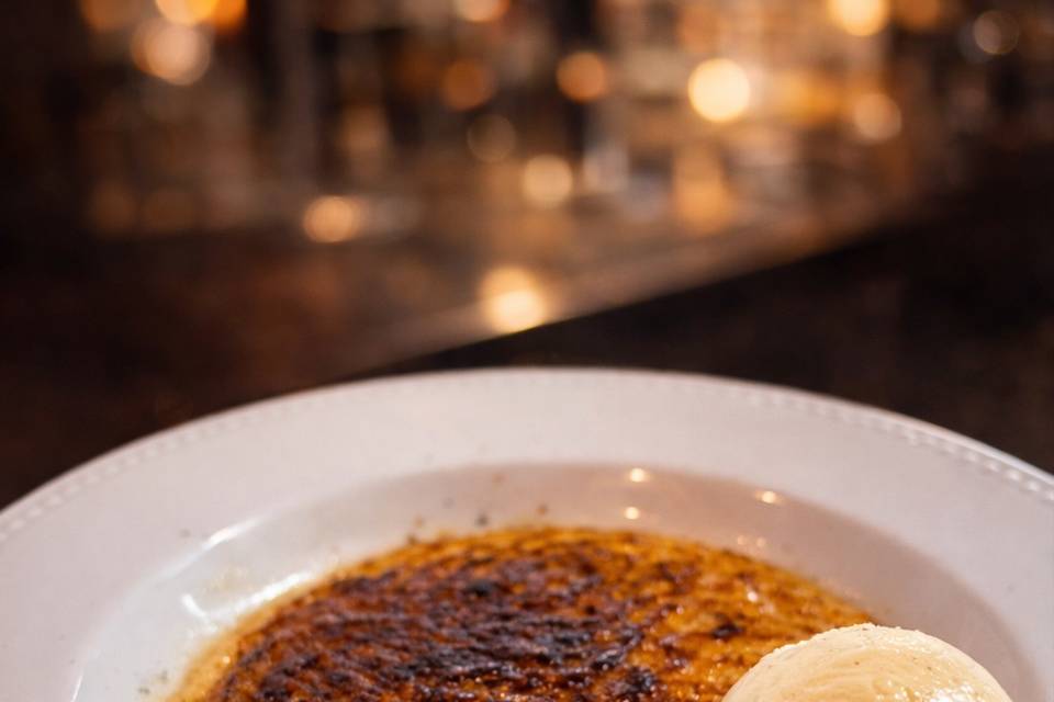 Leite creme com baunilha