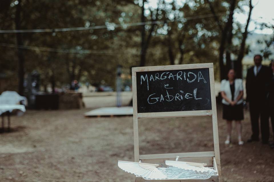 M & G - Casamento ao ar livre