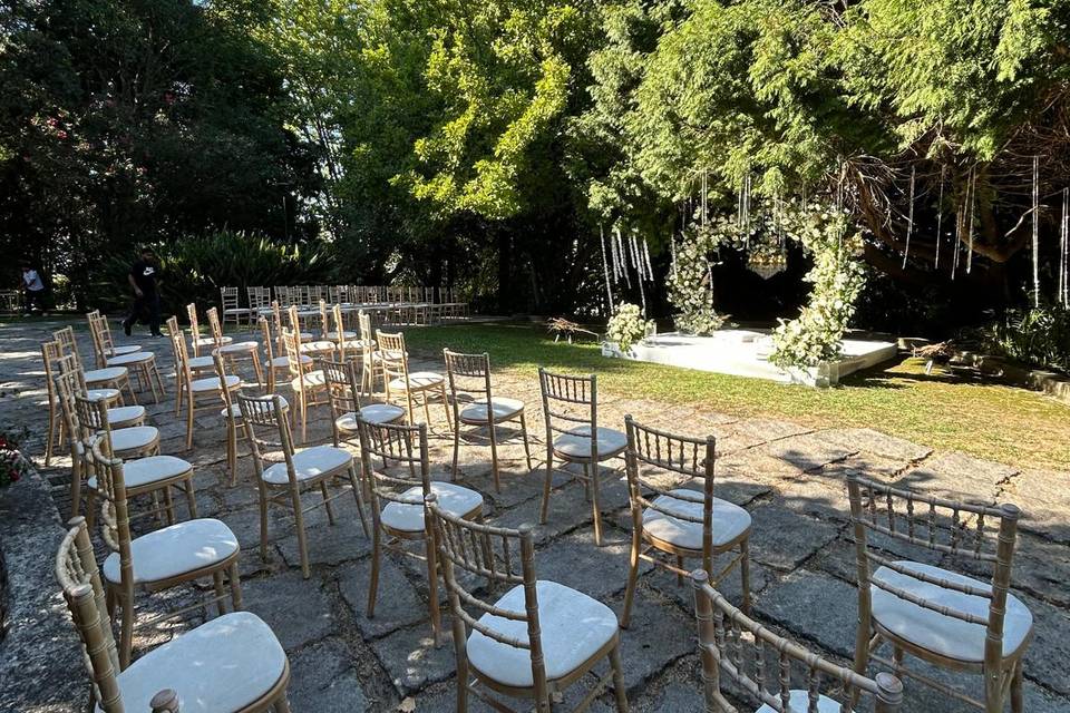 Cerimónia Civil no Jardim