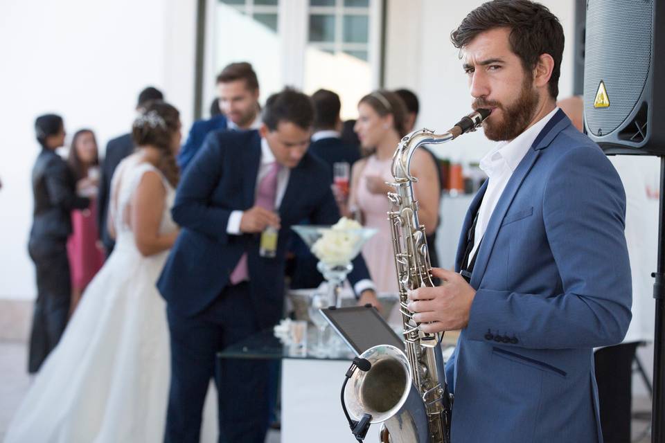 Cocktail saxofone