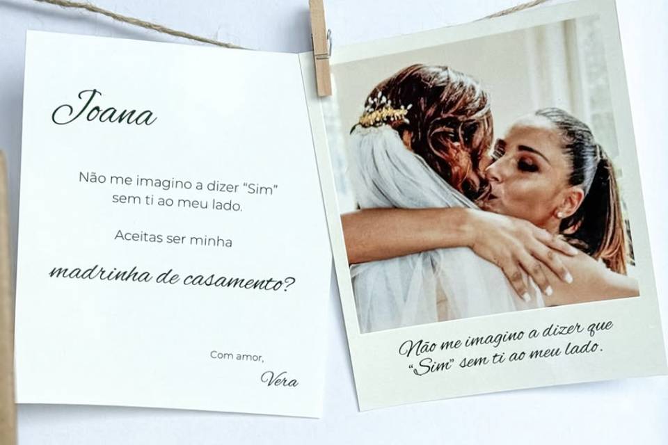 Kit madrinha