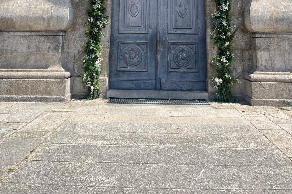 Arco de porta de Igreja