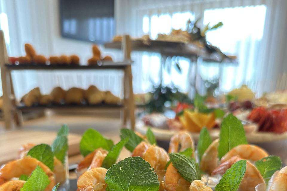 Finger Food em Casa dos Noivos