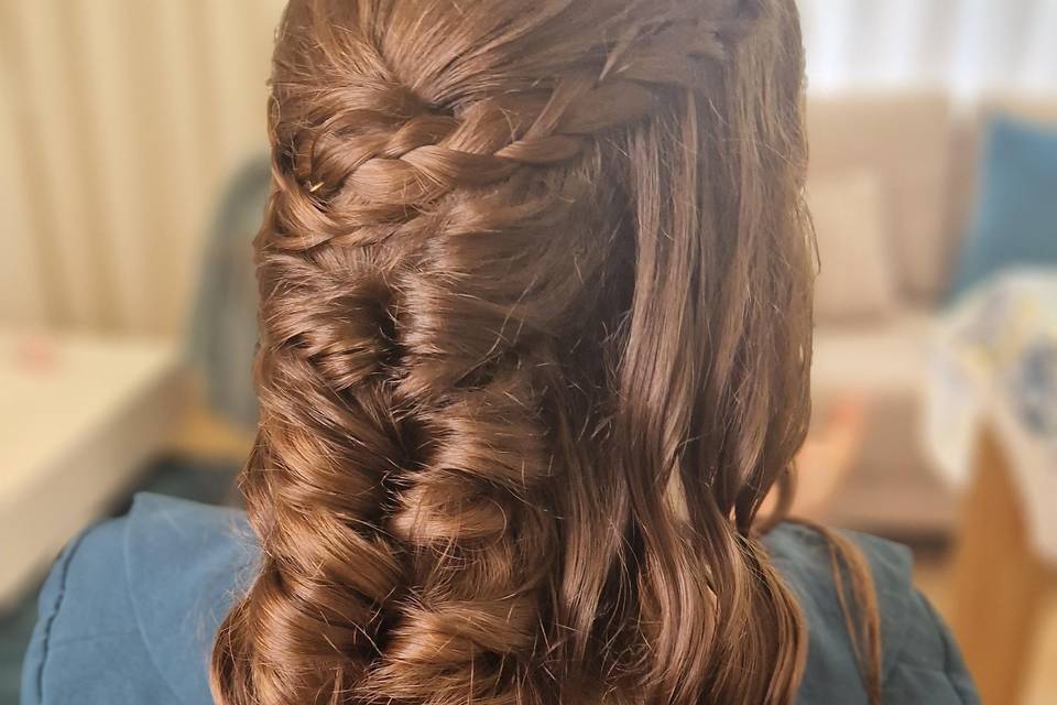 Penteado de convidada