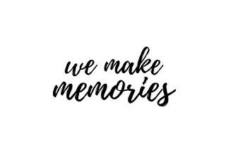 We Make Memories logo