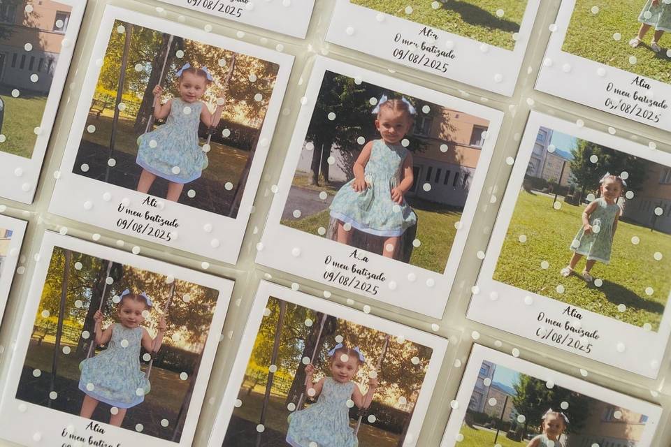 Íman com fotografia