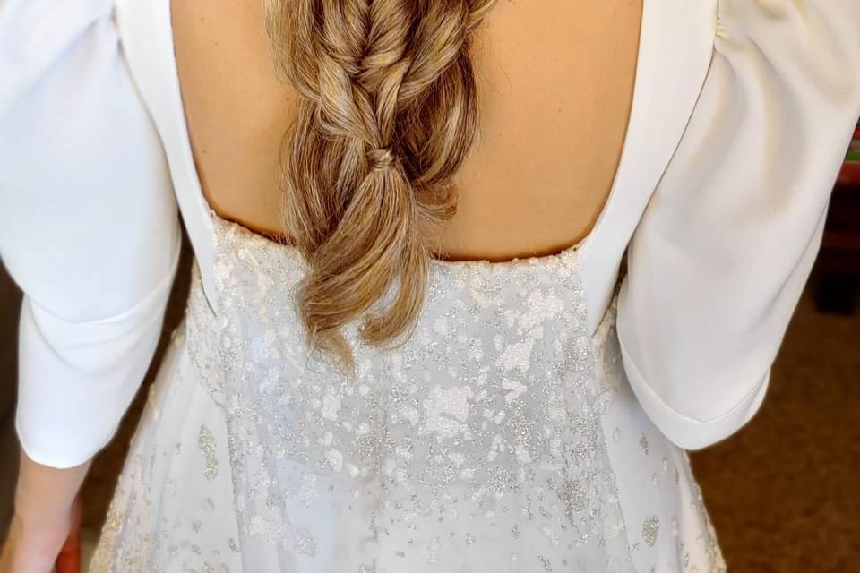 Bride hairstyle