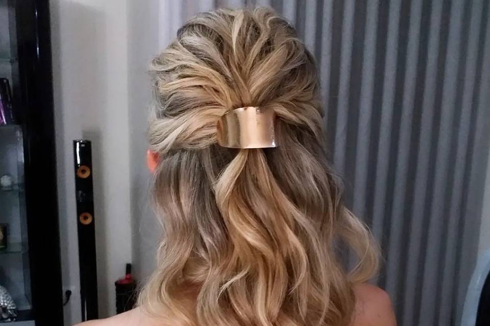 Penteado boho