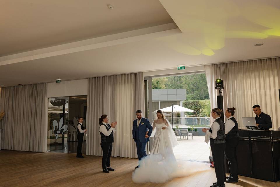Entrada na Sala