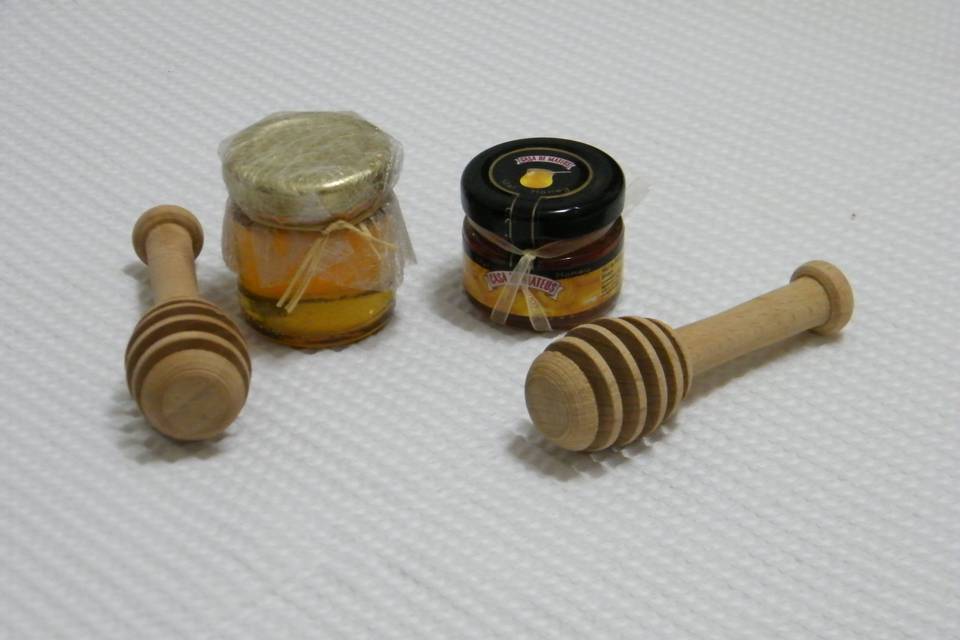 Boiões com mel