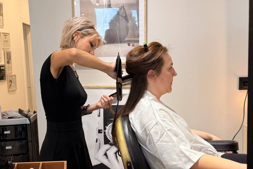 Durante penteado