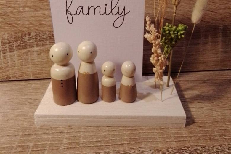 Peg dolls Familia