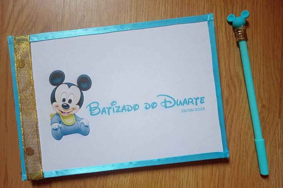 Livro de HONRA Mickey