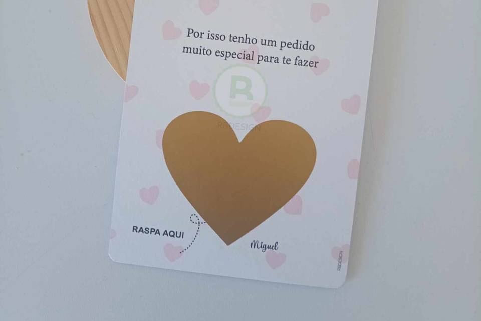 Pedido surpresa - Raspadinha