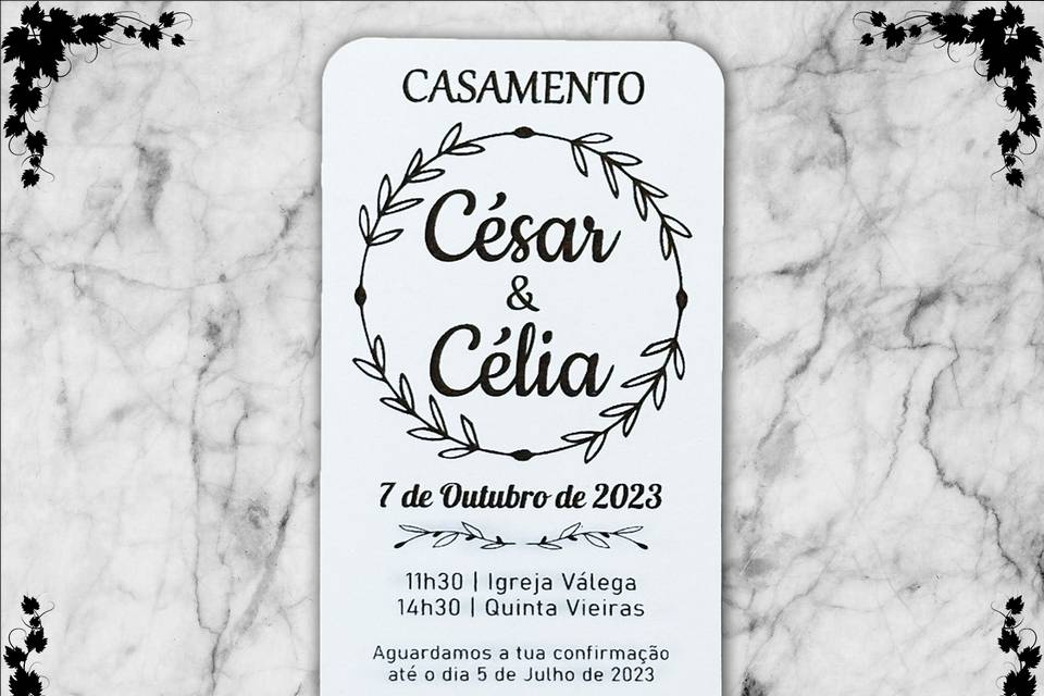 Convite Casamento