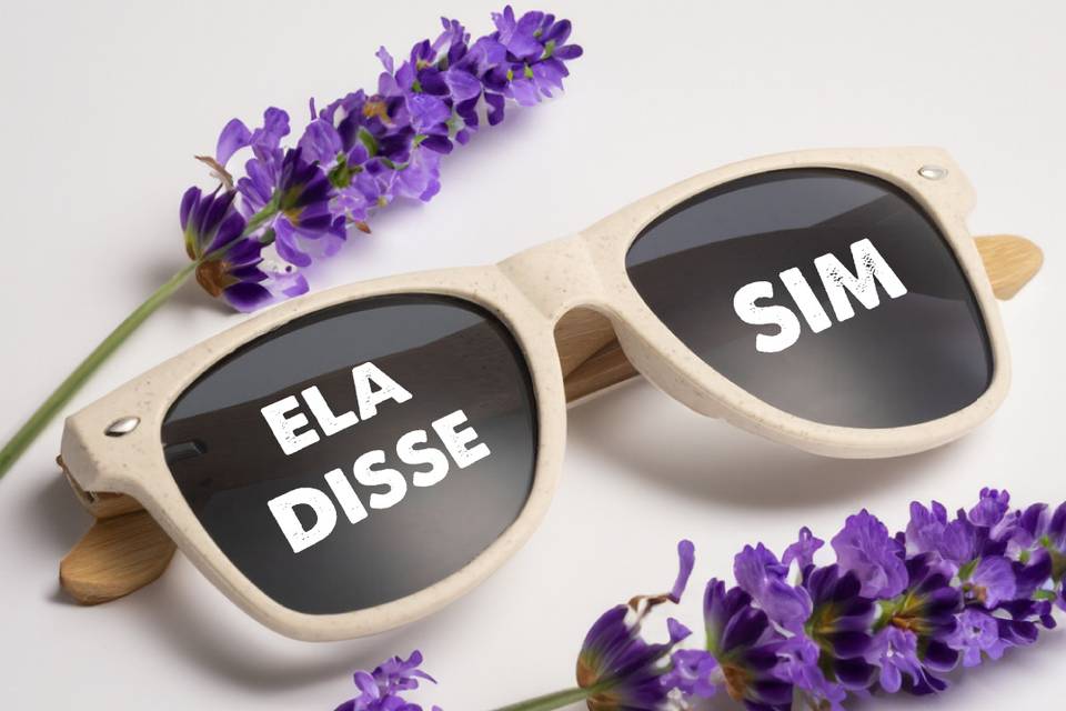 Óculos personalizados