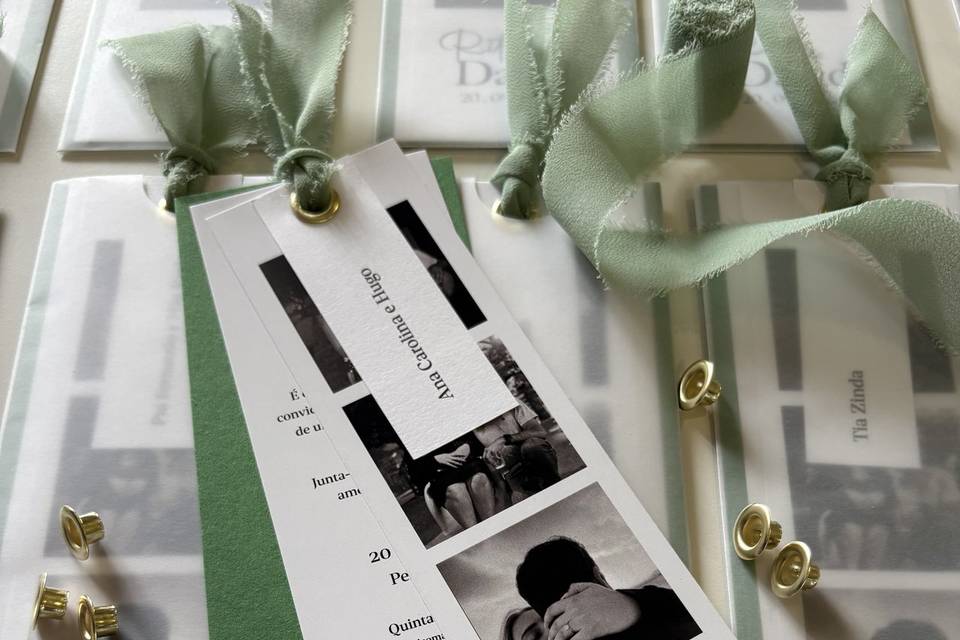 Convites de casamento