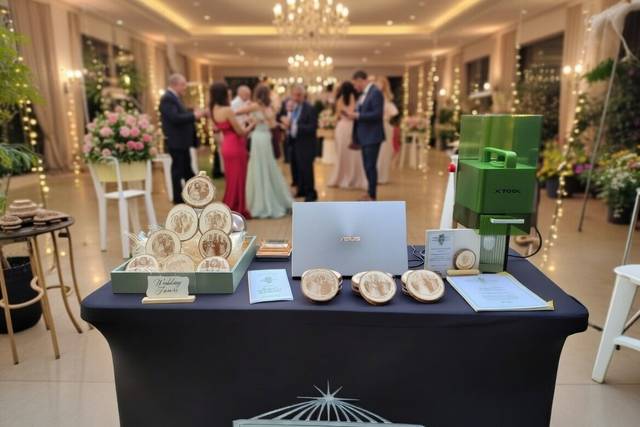 O nosso stand de casamento