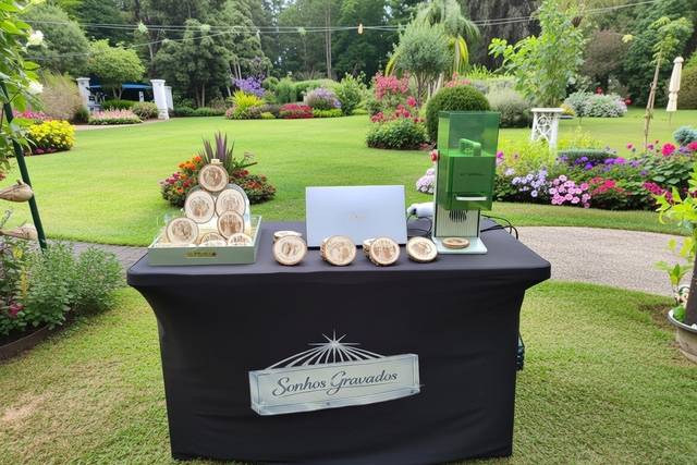 O nosso stand de casamento