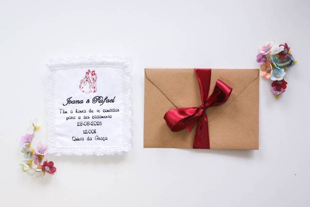 Convite bordado