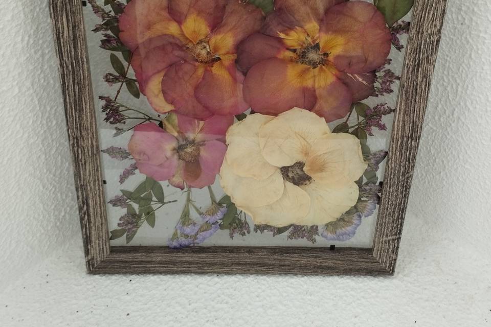 Quadro prensado 20x30.
