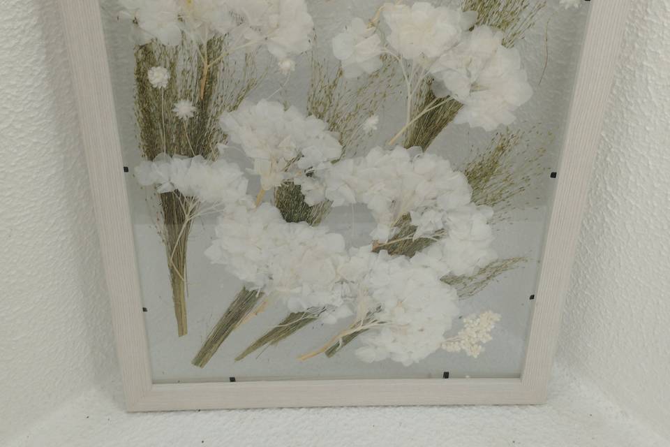 Quadro prensado 30x40.