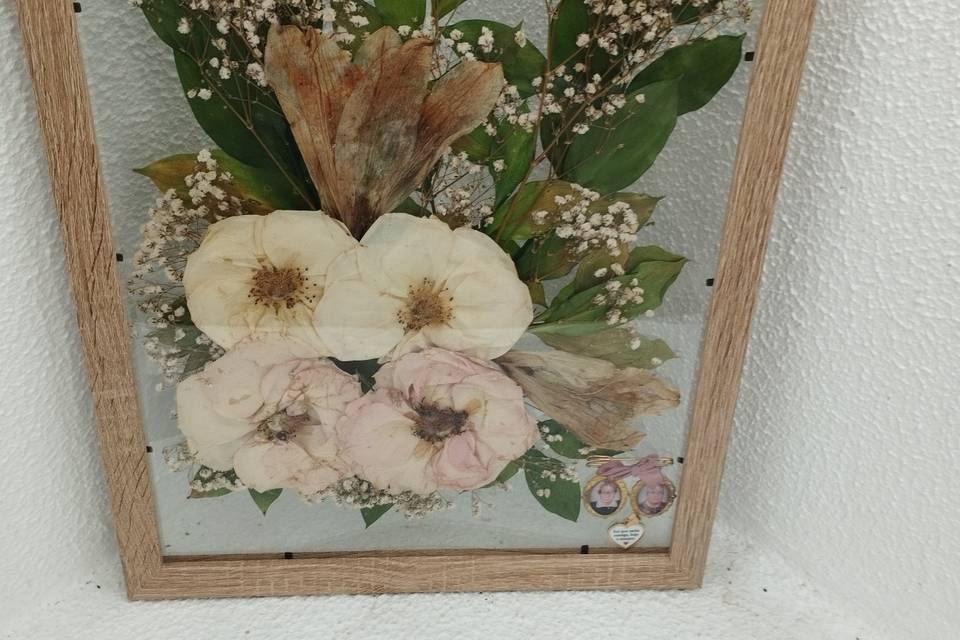 Quadro prensado 30x40.