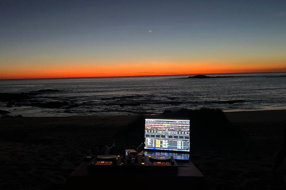Evento na praia