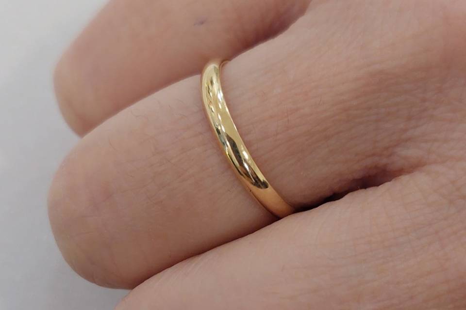 Aliança 2mm