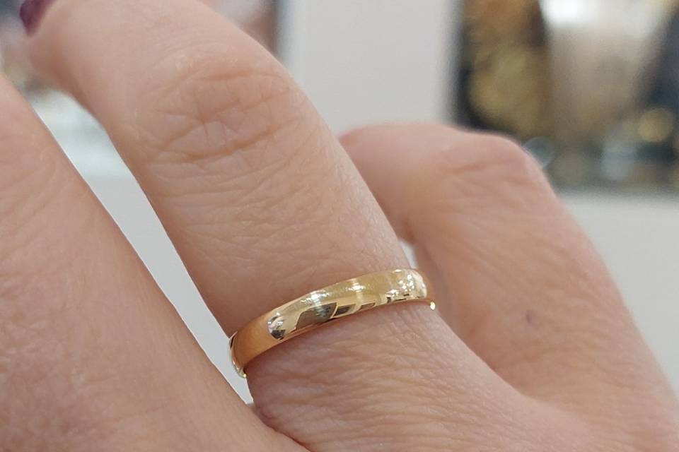 Aliança 4mm