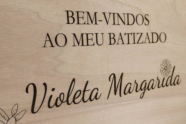 Quadro de Boas-vindas