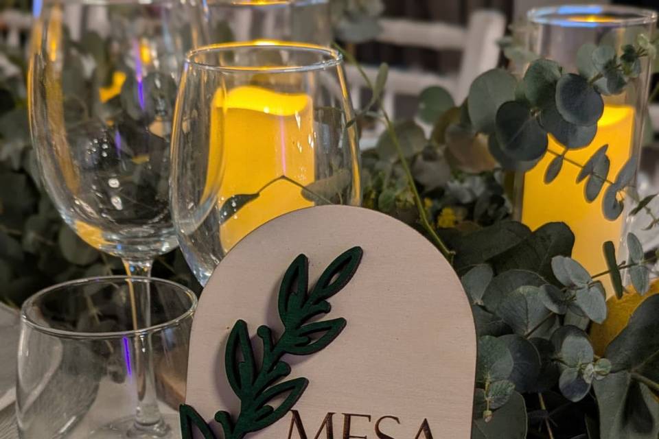 Identificador de mesa