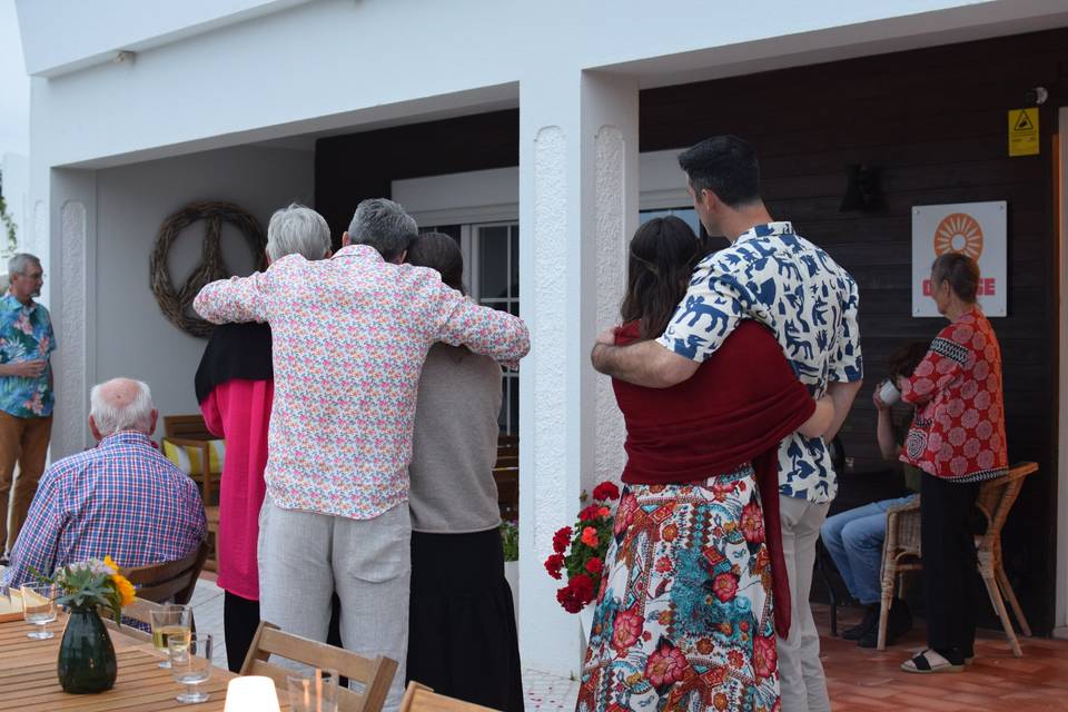 Chegadas emocionantes