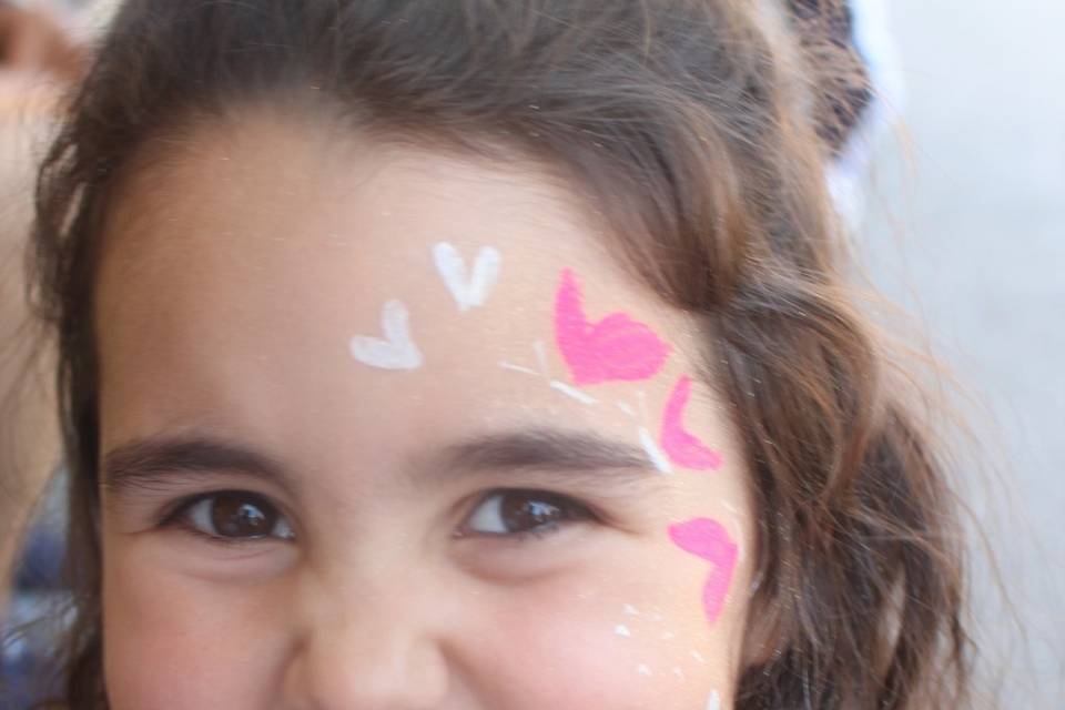 Pinturas faciais simples